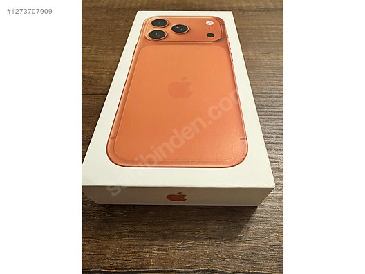 Apple / iPhone 17 Pro / Iphone 17 pro 256gb çift fiziksel sim