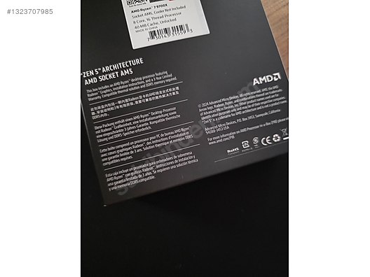 AMD Ryzen 7 9700X İşlemci | Kutulu - Sıfır sahibinden.comda