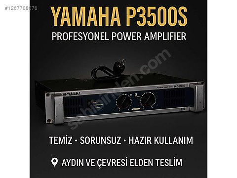 ️ Yamaha P3500S | Temiz, Sorunsuz & Elden Teslim! sahibinden
