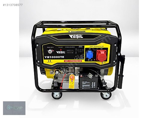 SIFIR TRİFAZE 10 KVA JENERATÖR BENZİNLİ MARŞLI 2 YIL GARANTİLİ