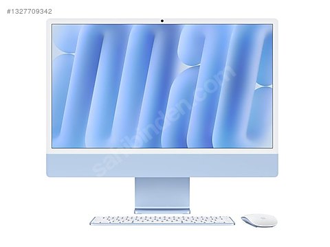 Apple / Apple iMac 24 M1 16 GB RAM 256 GB SSD (2021 Model, Mavi