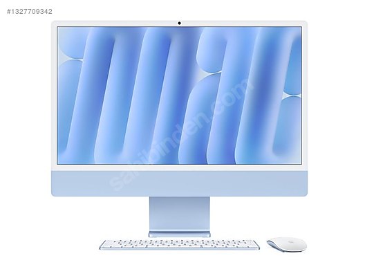 Apple / Apple iMac 24 M1 16 GB RAM 256 GB SSD (2021 Model, Mavi