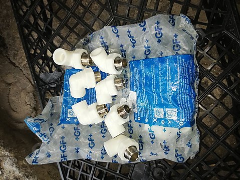 20 lik Dış dişli dirsek