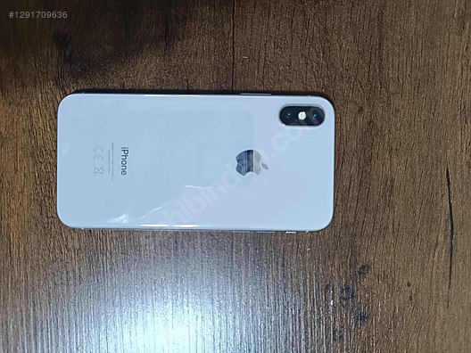 Apple / iPhone X / SAHİBİNDEN TERTEMİZ BEYAZ İPHONE X on
