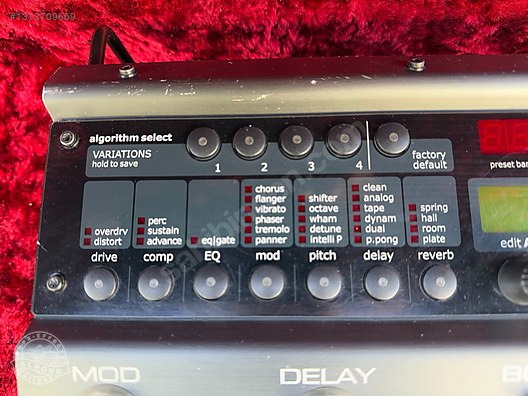 ギター TC ELECTRONIC NOVA SYSTEM TC Electronic Nova System Gitar Prosesör - Prosesör ve Diğer