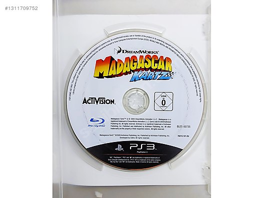 Madagascar Kartz PS3 - Orijinal PlayStation 3 Oyunu on sahibinden