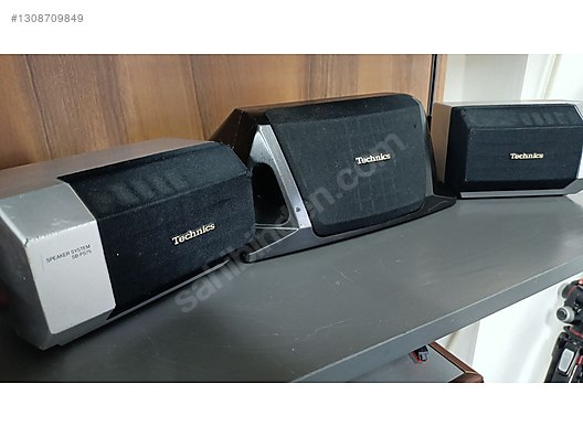 Technics Orijinal 3lü Hoparlör Seti Temiz & Dengeli Ses - İkinci