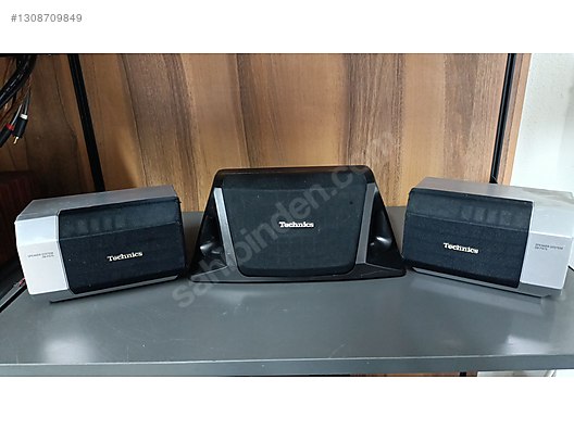 Technics ヴィンテージオーディオ 3点セット Technics Orijinal 3lü Hoparlör Seti Temiz & Dengeli Ses - İkinci