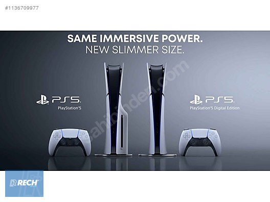 PlayStation 5 - Same Immersive Power. New Slimmer Size. 