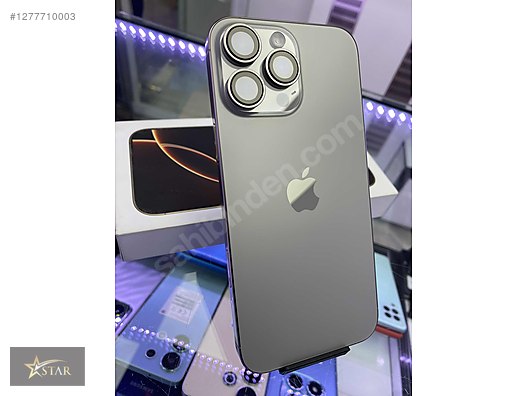 Resim Apple iPhone 16 Pro Max İkinci El YD | 256 GB | Natürel Titanyum İkinci El İPHONE 16 PRO MAX 1 AYLIK SIFIR GİBİ FİZİKİ ÇİFT SIM NATUREL