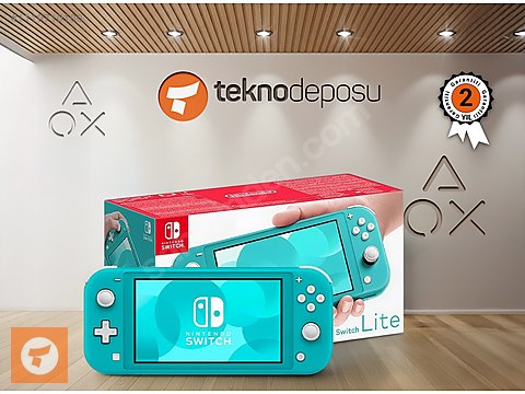 Nintendo Switch Lite Gri,Pembe,Sarı,Mavi Oyun Konsolu on