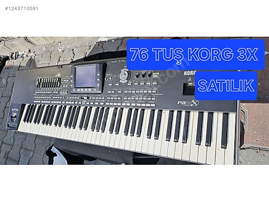 KORG 3X 76 TUŞ .. Bakımları Yeni Yapıldı - Org ve Tuşlu Çalgılar
