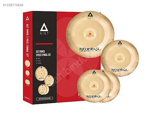 İSTANBUL AGOP IXPWS3 - Xist Power 3'lü Zil Seti on sahibinden.com