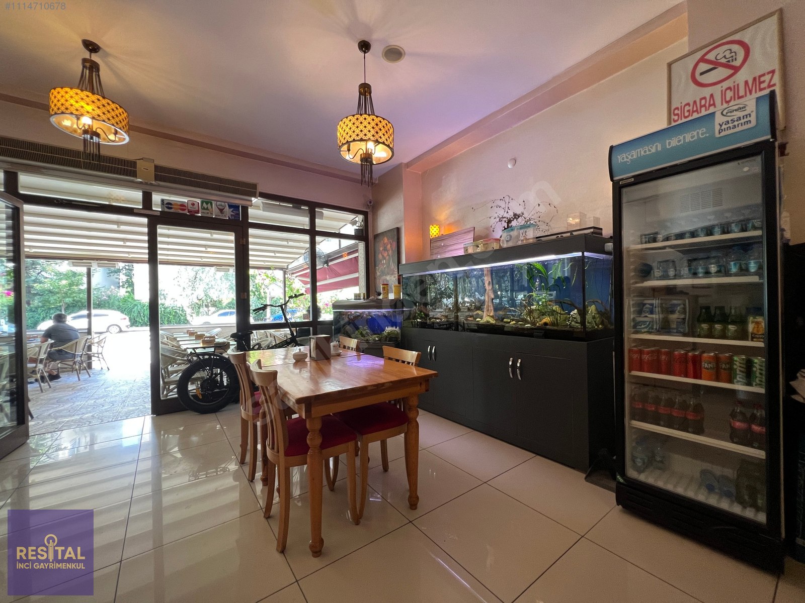 İhsaniye'de Muhteşem Konumda DEVREN KİRALIK Restaurant Cafe sahibinden