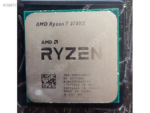 AMD Ryzen 7 3700X (AM4 CPU/İşlemci, Aida64 Testli) sahibinden