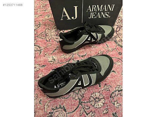 Emporio Armani Leather Shoes Armani Jeans Sneakers Mens Shoes
