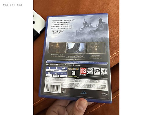 Ps4 resident evil 8 village sıfır ayarında çiziksiz on sahibinden