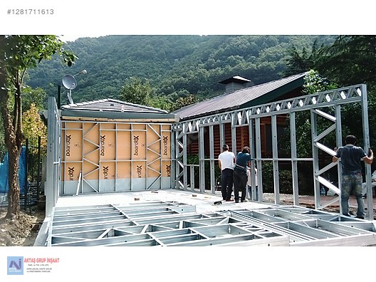 İkinci El ve Sıfır Alışveriş / Bahçe & Yapı Market / Prefabrik Yapılar / Çelik Ev