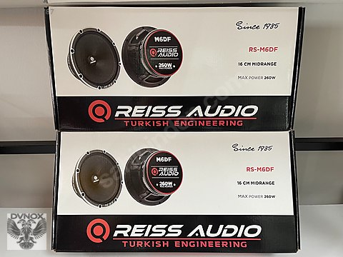 Hoparlör / Midrange / REİS AUDIO RS-M6DF 16 CM MIDRANGE 260 WATT