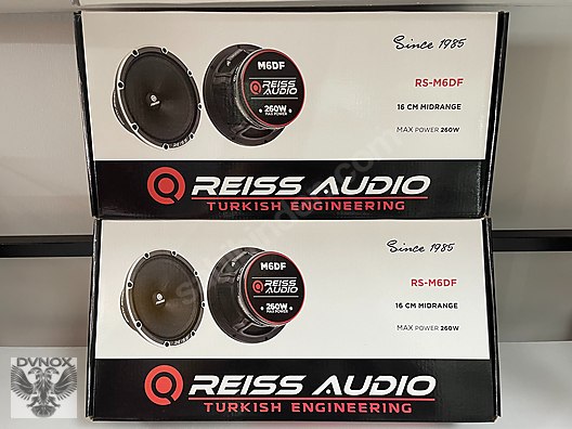 Hoparlör / Midrange / REİS AUDIO RS-M6DF 16 CM MIDRANGE 260 WATT