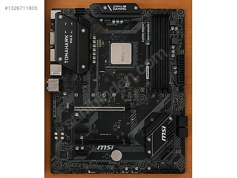 AMD Ryzen 5 3600 Stok Fanlı CPU + MSI B450 Tomahawk Max Anakart