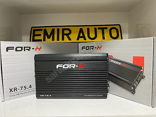 Amfi / FOR-X XR-75.4 AMFİ (CLASS AB MOSFET) 4 KANAL MIDRANGE