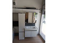 ASMALI BOY DOLABI&80LİK MDF BANYO DOLABI SETİ