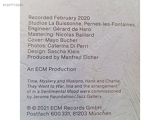 Shai Maestro- human- plak (ECM) ambalajında - Müzik Plakları Alışverişte İlk Adres sahibinden.com'da