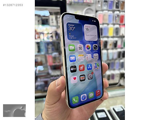 Apple / iPhone 14 / İPHONE 14 128 GB BEYAZ PİL%81 HATASIZ APPLE TR