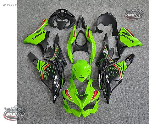 ランページセット Grenaj / KAWASAKİ NİNJA ZX4RR 2024 FULL GRENAJ SETİ STİCKERLI