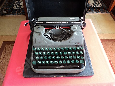 Videosunu izleyiniz. METALKASA NADİR SIMTYPE ÇANTALI DAKTİLO -16