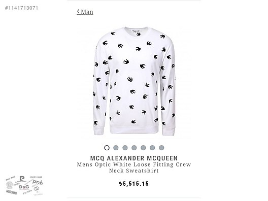 Kapidan odemeli ALEXANDER MC QUEEN ORJ NAL XXL BEDEN SWEAT 749 Alexander McQueen Erkek Sweatshirt Modelleri sahibinden da 1141713071