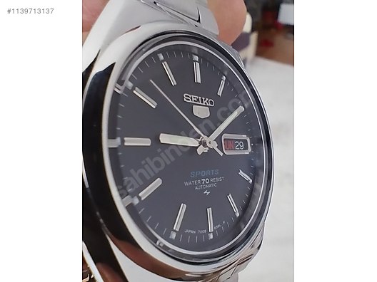 SEIKO SPORTS 70 ブラックダイヤル Seiko / 39mmSEIKO 5 SPORT 70 WATER at sahibinden.com - 1139713137