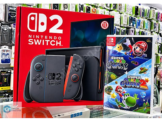 Nintendo Switch 2 SIFIR - Super Mario Galaxy - Takas - KURYE