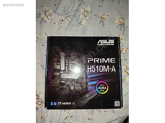 Asus Prime H510M-A Anakart Intel i5 10400F İşlemci on sahibinden