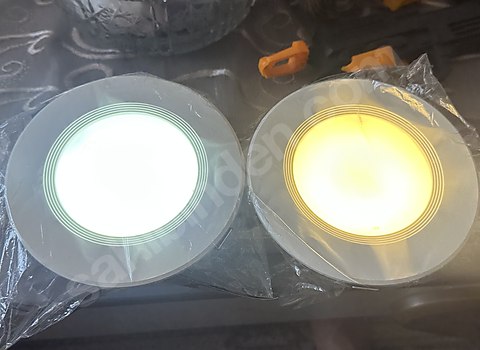 BEYAZ VE SARI RENK SPOT LAMBA SIFIR KALİTELİ ÜRÜN