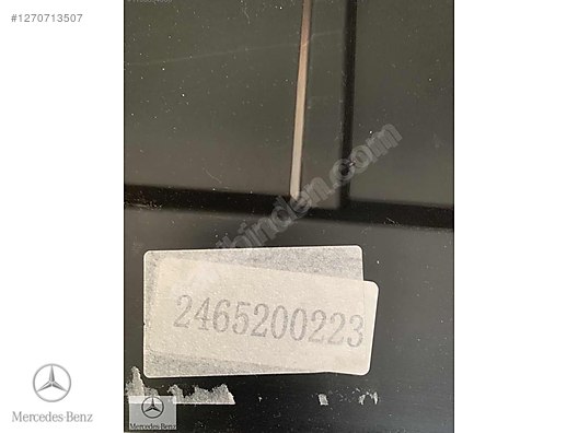 MERCEDES W246 W176 W117 MOTOR ALT MUHAFAZA 2465200223 - İlan ve