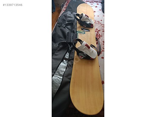 Retro / Vintage Burton Charger Snowboard + Bağlama + Taşıma Çant