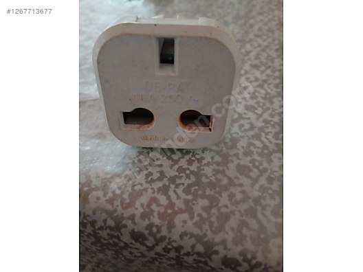 İkinci El ve Sıfır Alışveriş / Bahçe & Yapı Market / Yapı Malzemeleri / Elektrik Tesisatı / Priz Dönüştürücü