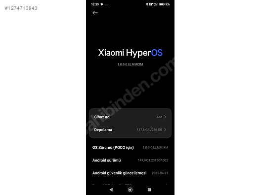 İkinci El ve Sıfır Alışveriş / Cep Telefonu & Aksesuar / Cep Telefonu / Xiaomi / Poco F4