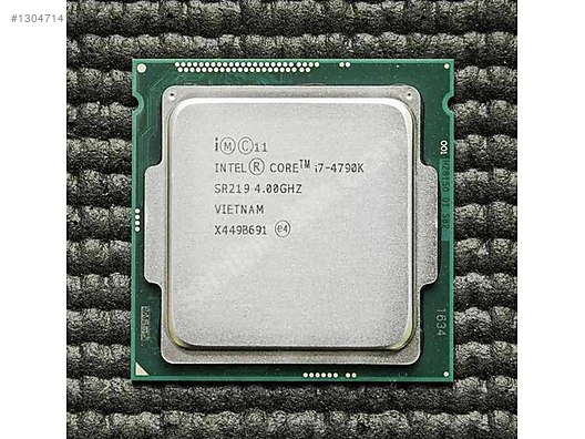 Intel Core i7-4790K | 4.0GHz / 4.4Ghz on sahibinden.com - 1304714195