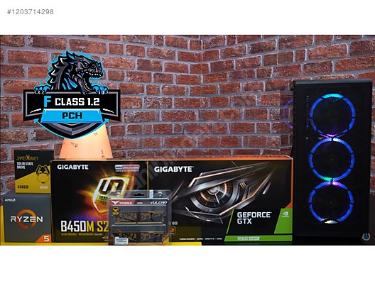 PC-OEM AMD Ryzen 2600X Gigabyte GTX 1660 SUPER 6GB Oyuncu PC