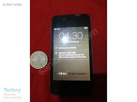 Apple iPhone 4s a1387.. parola var IMEI 7 yıl kapalı.. sahibinden