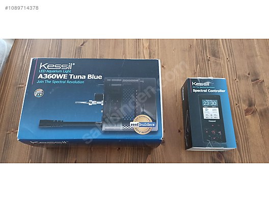Kessil A360WE Tuna Blue ve Kessil Spectral Controller. sahibinden
