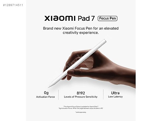 SIFIR Xiaomi Focus Pen sahibinden.comda - 1289714511