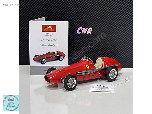 1:18 Ferrari 500 F2 Der Doppelweltmeister 1953 Red - CMC at sahibinden.com  - 1211714761