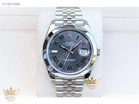 Datejust 41 hotsell wimbledon dial