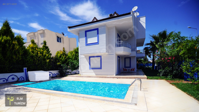 BÜYÜK ÖZEL HAVUZLU KORUNAKLI VİLLA BELEK KADRİYE Günlük Kiralık Villa