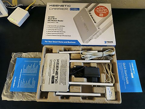KEENETİC CARRİER VDSL2 5G MODEM + ROUTER on sahibinden.com - 1295714924