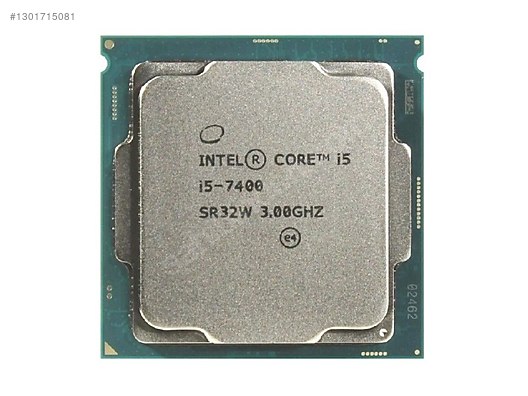 Intel Core i5 7400 3 GHz 6 MB işlemci on sahibinden.com - 1301715081